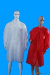 Non woven lab coat